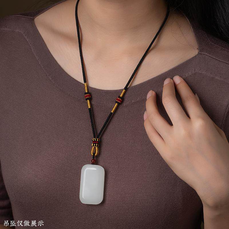 高端吊坠绳子项链绳手工编织黄金玉绳子吊坠挂绳黑色挂件绳高货绳,淘宝优惠券,粉丝福利购,淘宝优惠卷