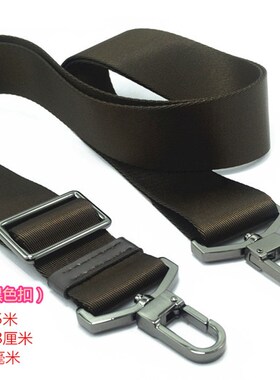 男包带斜挎背包j带斜跨单肩包带子包背带黑色皮包宽肩带电脑包配