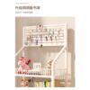 Floor-standing bookshelf storage racki multifunctional storage rack removable trolley multifunctional hole board storage