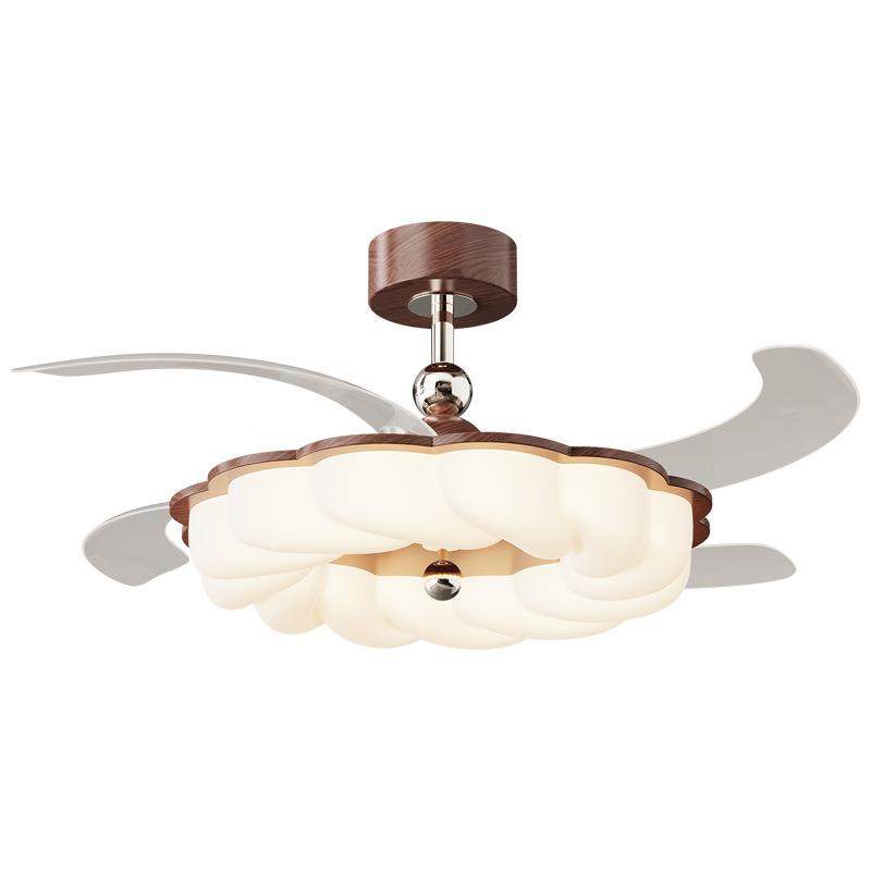 中249古油风卧室隐形奶风灯新吊款扇简约静音节能高亮护眼扇灯412,淘宝优惠券,粉丝福利购,淘宝优惠卷