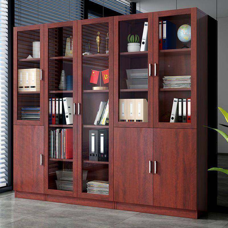 文书柜资料柜件木质办公室档案柜玻见详情储物柜璃子书柜架自由组,淘宝优惠券,粉丝福利购,淘宝优惠卷