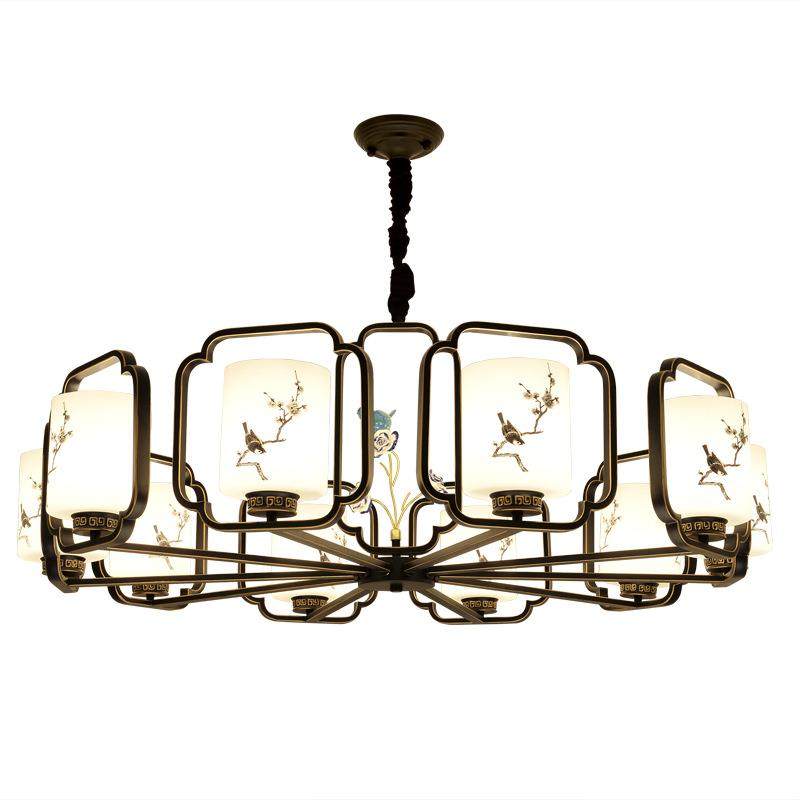 新中式376灯禅现意中国风吊客厅灯个性代餐厅卧室具书房灯饰高级,淘宝优惠券,粉丝福利购,淘宝优惠卷