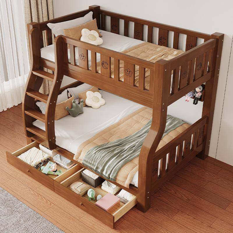 实木上下铺双两高低床床子母TY-A46床双人层床小户型简约儿童床上,淘宝优惠券,粉丝福利购,淘宝优惠卷