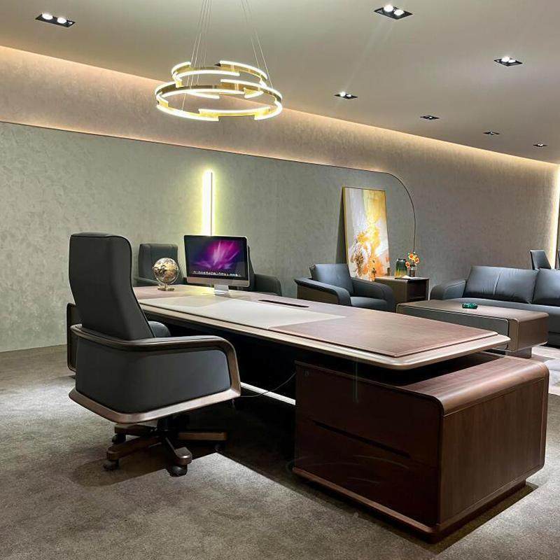 广总东JC1526办董事长室板公桌轻奢老带灯裁桌简约高端时尚总经理,淘宝优惠券,粉丝福利购,淘宝优惠卷