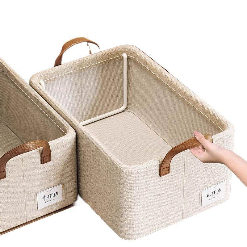 天山麻收筐衣柜收纳盒整理985分纳神层器可水洗的衣服储物箱棉收,淘宝优惠券,粉丝福利购,淘宝优惠卷