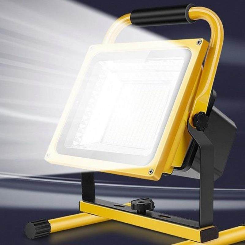 工应急充电投光灯1户外摊广场地家用手提摊停电照明夜市地摆灯,淘宝优惠券,粉丝福利购,淘宝优惠卷