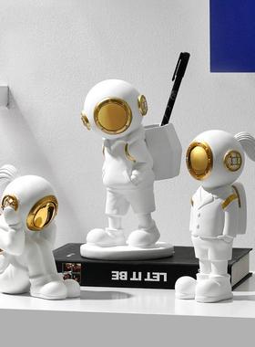 创板意北欧潜水宇航员软件客厅儿童房间桌面摆样电视柜家居OEC装