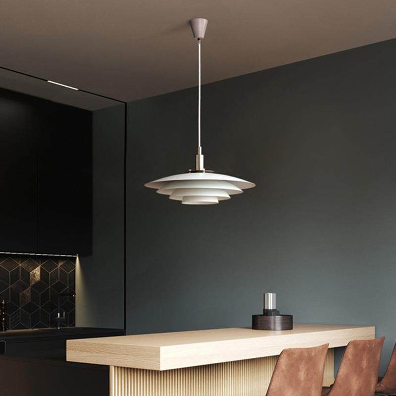 全光谱护眼奶油ph5飞碟灯现代简约餐桌吧台饭厅创意丹麦经典吊灯,淘宝优惠券,粉丝福利购,淘宝优惠卷