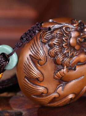 紫铜貔貅挂件手把件家居装饰品室内客厅书房桌面中式工艺品摆件