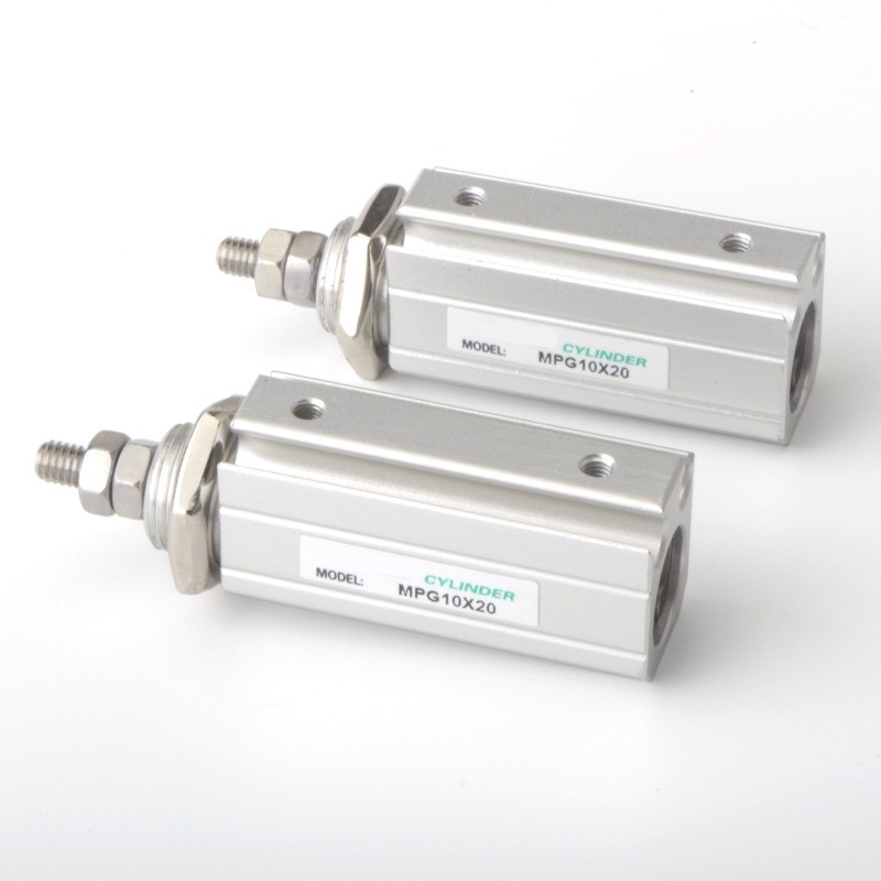 亚德客同款面d板安装气缸MPG6X8X12X16X5S10S15S20S25S30S35S-40S - 图1