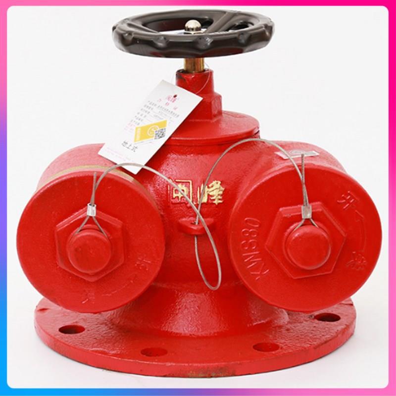 闽山地上地下水泵接合器 SQS150 SQB100-65-1.6 墙壁式水泵接合器 - 图2