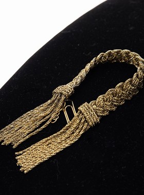 宛宛轻奢  【麦穗手链】黄铜+电镀真金 奢线时R髦精入手工麦穗手