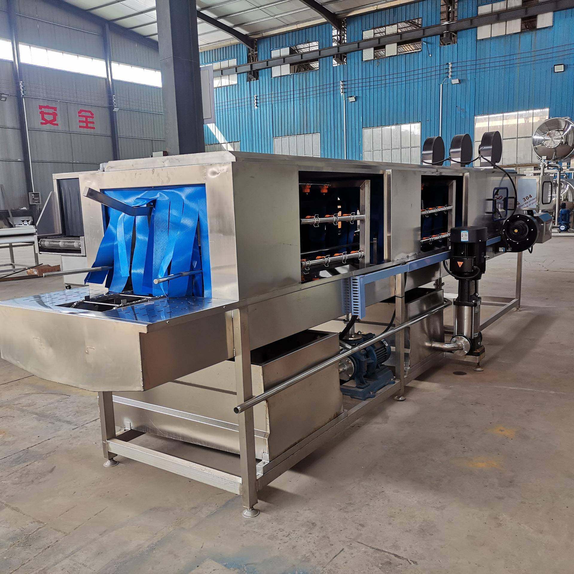 全自动周转箱洗筐机物流箱烘焙托盘清洗设备食品筐果蔬筐清洗机,淘宝优惠券,粉丝福利购,淘宝优惠卷