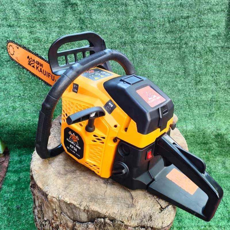 快KF58斧5伐8油锯木锯大率汽油锯家用小型功手持汽油条链锯链锯小,淘宝优惠券,粉丝福利购,淘宝优惠卷