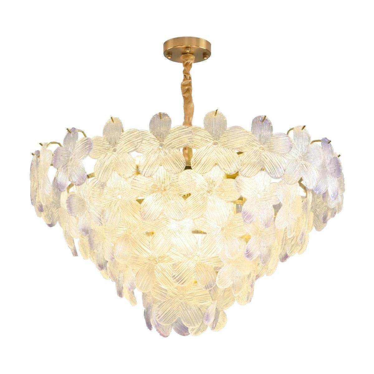 法式轻奢552创意玻璃花瓣主馨公卧室温全光谱护灯眼大厅主灯客厅,淘宝优惠券,粉丝福利购,淘宝优惠卷