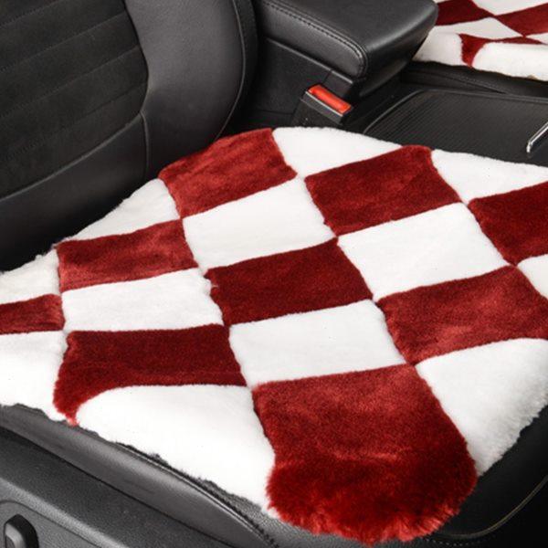 加厚汽车坐垫冬季毛绒单片座椅保暖座垫子后排短毛绒冬天兔毛羊毛,淘宝优惠券,粉丝福利购,淘宝优惠卷