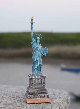 树脂工艺品家居摆件 世界名建筑美国自由女神像创意工艺品摆件