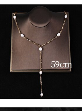 复古多种戴法单条可DIY套装项饰 文艺八芒星珍珠多层项链