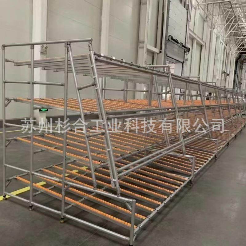 电商分拣架849厂轮家流利货架车间滑动带滚滚式厂重型流筒利条货,淘宝优惠券,粉丝福利购,淘宝优惠卷