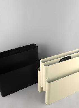 现代约创居意简金属落地杂志1488刊书架摆件书房售楼处样板间家装