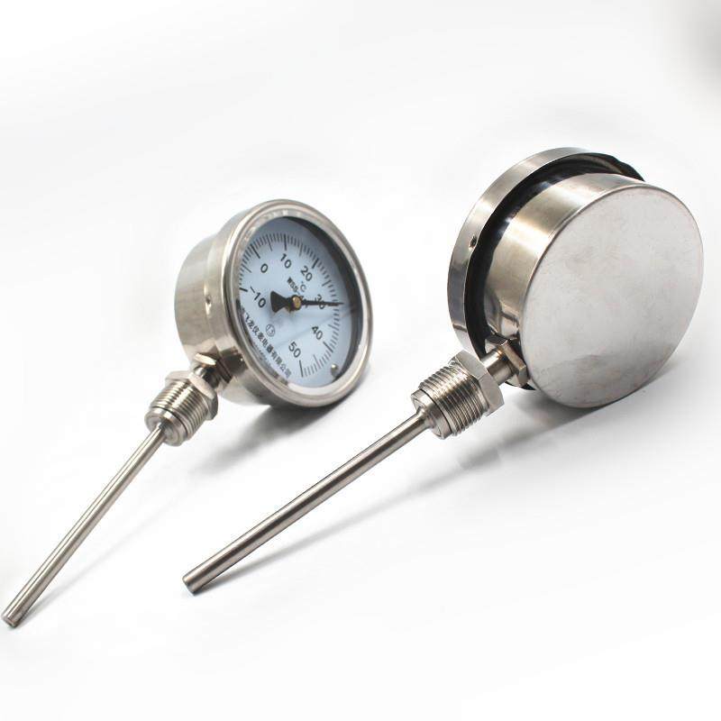 工业用温S度WSS-4111计双金属温度计WS-41径向型不锈钢温0度计0-1,淘宝优惠券,粉丝福利购,淘宝优惠卷