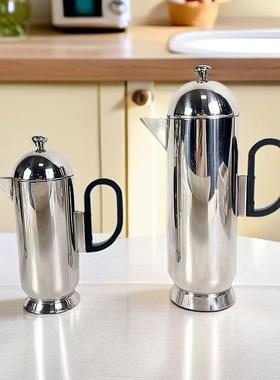 样间酒店现代壶不轻奢锈钢水壶摆件茶几咖啡壶02235板茶客厅家居