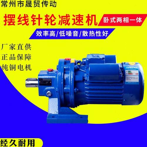 摆线减速机220针轮国标纯铜电机卧式系列立式一体380家用 - 图0