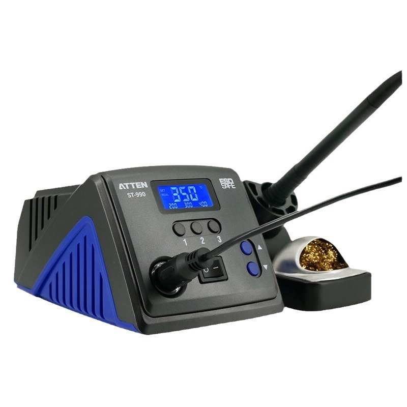 安泰信ST-990电烙铁大功率恒温可调温工业级电焊台维修焊接防静电 - 图1