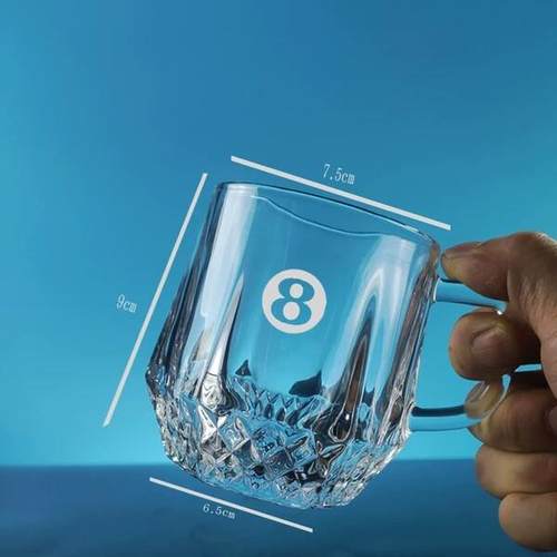 数字序列号玻璃啤酒杯处理大容量生啤酒杯烧烤店酒吧专用酒杯 - 图2