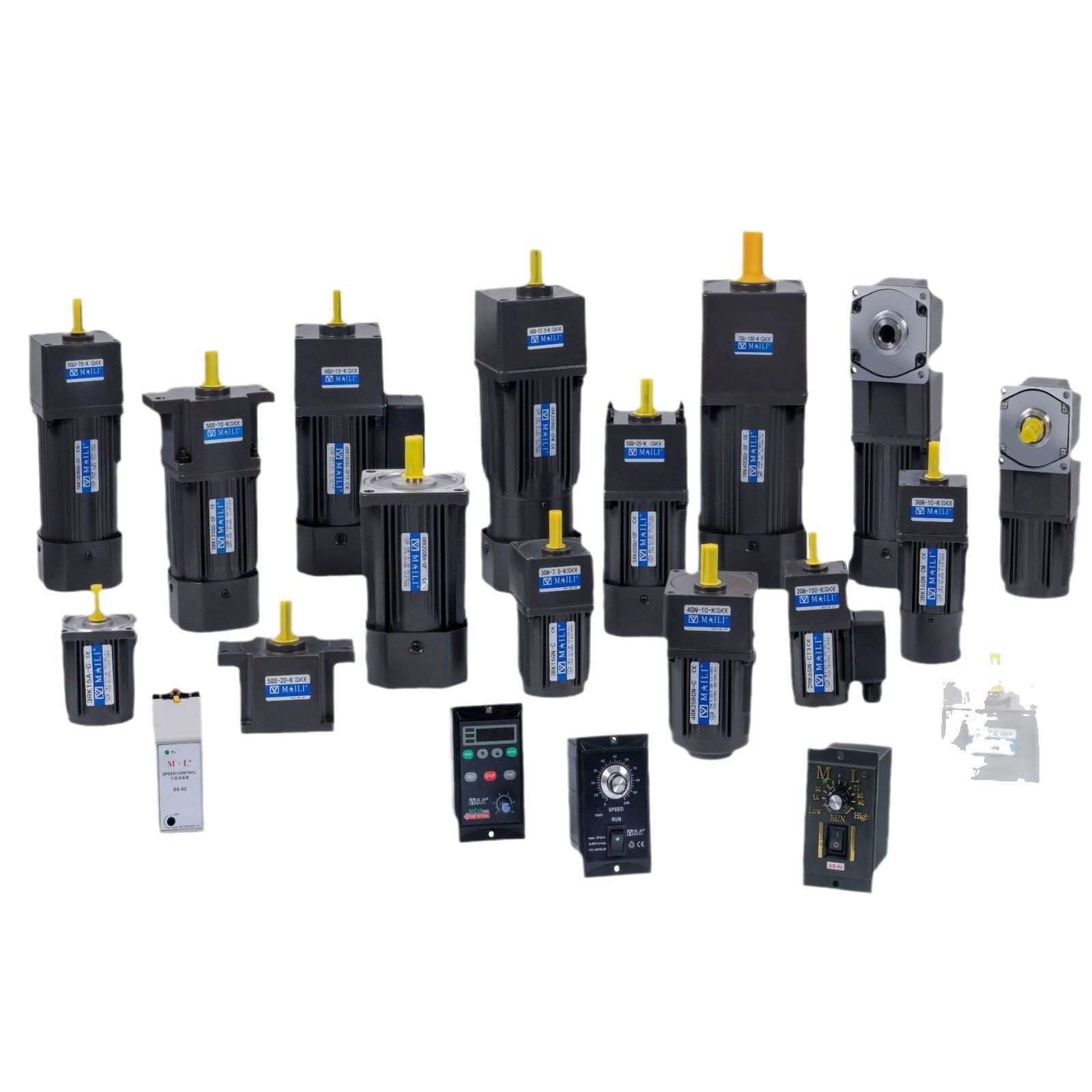 迈力MAILI工厂小型齿轮减速电机3RK15RGN-C定速/调速CE认证 - 图3