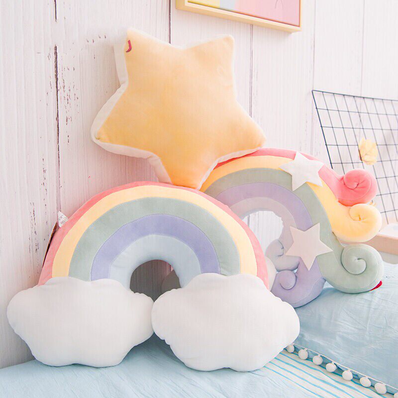 Duck Duck creative cartoon pillow sofa cushion office student bedroom bay window cushion car waist cushion