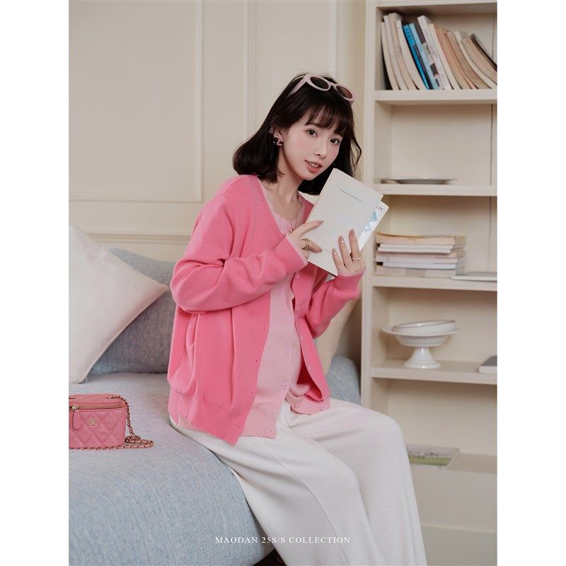 【粉色际遇】娜娜的孕期穿搭孕妇装春秋装2025新款洋气时髦休闲裤,淘宝优惠券,粉丝福利购,淘宝优惠卷