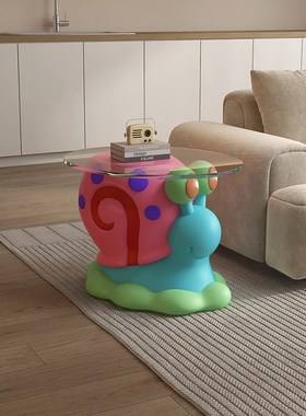 小蜗客厅茶几沙发旁边几换鞋凳搬家送礼物乔迁新居落地装饰品摆件