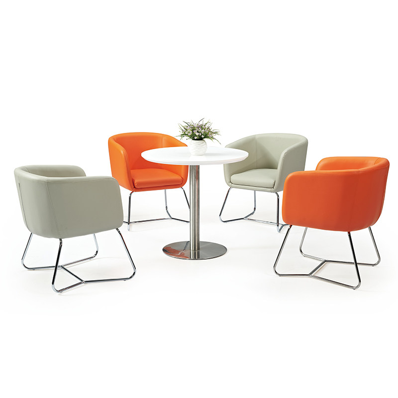 圆桌子简约现接待休闲桌椅洽谈桌奶茶咖啡店白色餐桌阳台小茶几,淘宝优惠券,粉丝福利购,淘宝优惠卷