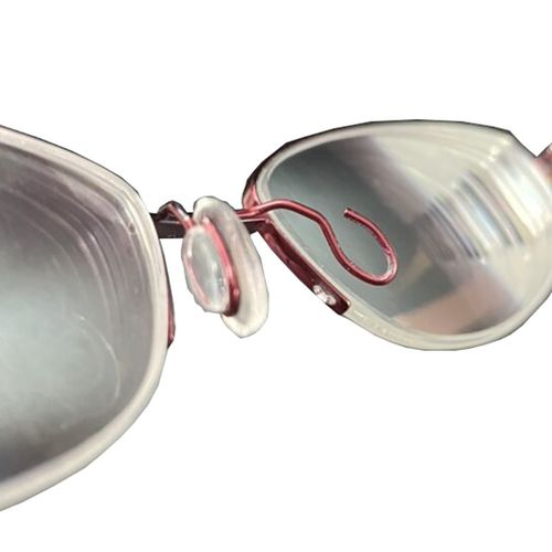 框架眼镜嵌入卡式透明鼻托黑色鼻垫硅胶直插眼睛椭圆形防滑托叶套 - 图3