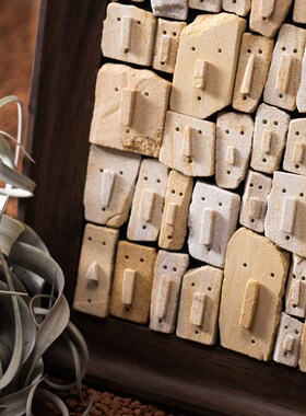 生野造物碎石堆挂画摆件装饰品礼品家居石雕石像侘寂生日礼物标本