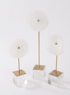 现代简约创意水晶抽象摆件客厅电视柜样板房酒柜轻奢家居装饰摆设