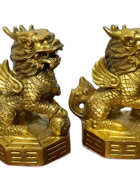 貔貅纯铜招财摆件纳财纳福摆饰家居T饰品装饰品工艺