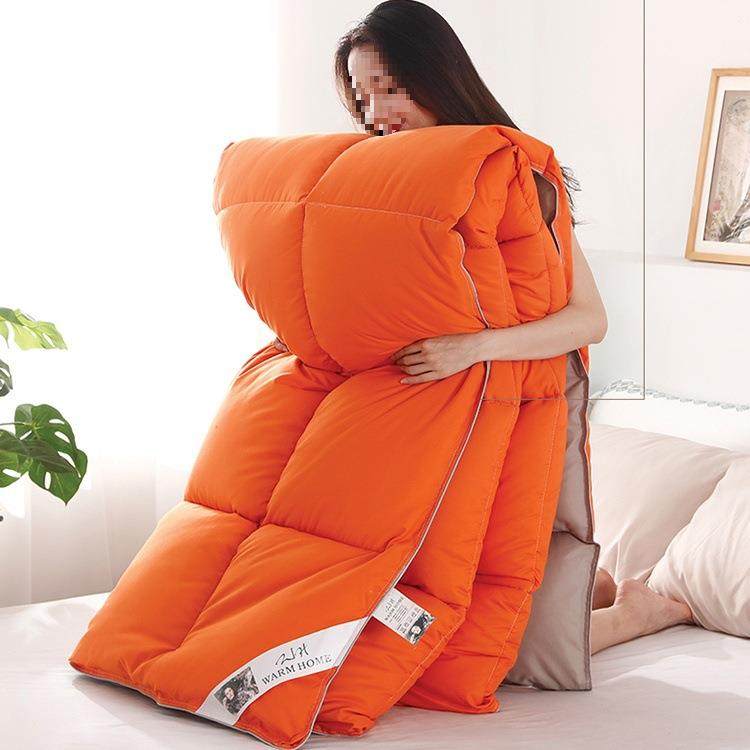 五酒店羽绒被95白鹅绒冬被子加厚保暖单人春秋被芯双人10斤,淘宝优惠券,粉丝福利购,淘宝优惠卷