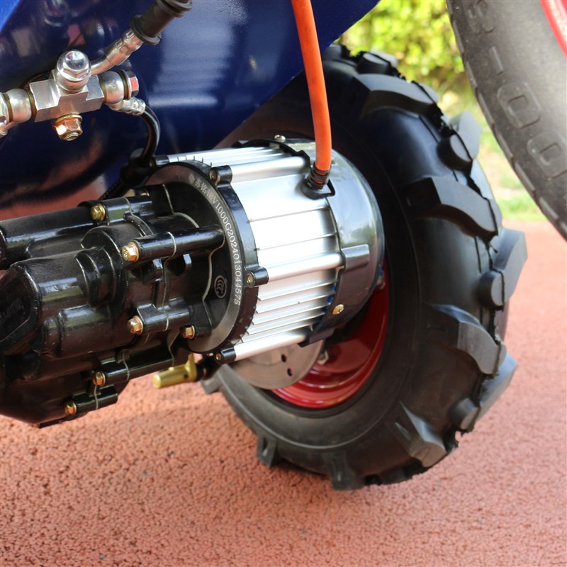 电动鸡公车农用三轮手推车家用双四轮搬I运养殖果园爬坡运输小推 - 图2