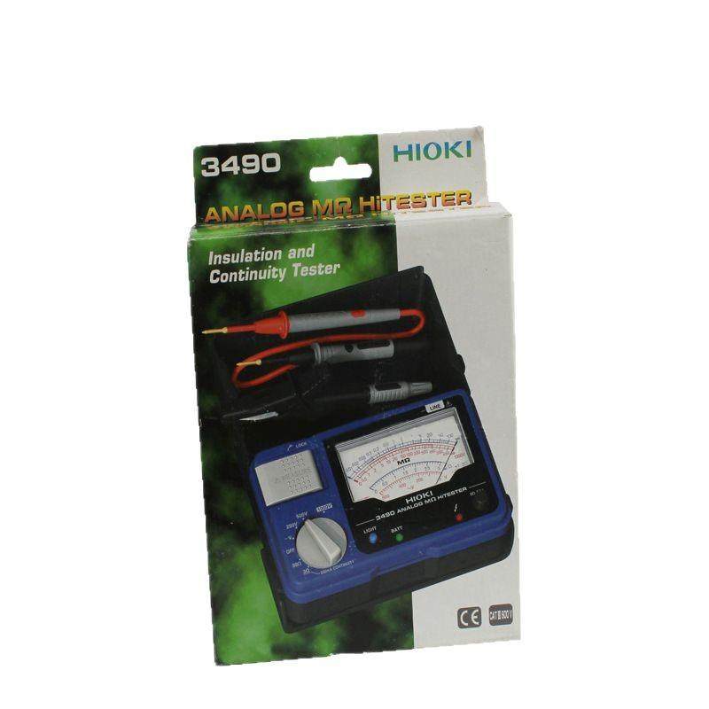 HIOKI日置3490绝缘电阻表HIOKI3490模拟兆欧表模拟指针绝缘电阻计 - 图3