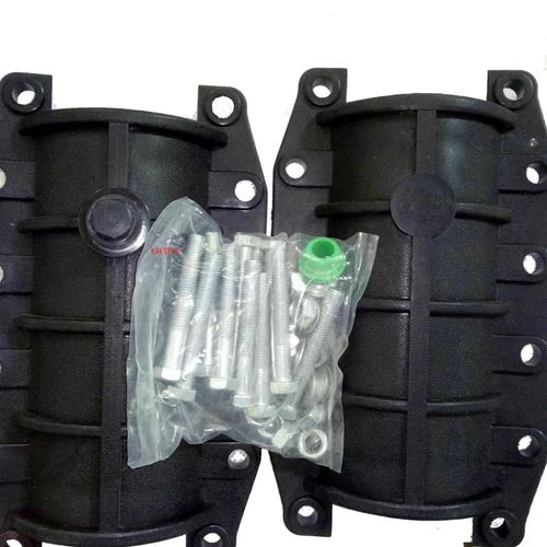 PE抢修节PE哈夫节水管快速抢修接头50 63 D75 90 110 160 125 200 - 图0