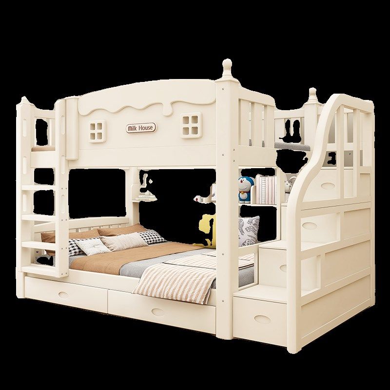 加粗实木上下床成人两层床子母床上下铺床儿童高低床双层床母子床,淘宝优惠券,粉丝福利购,淘宝优惠卷