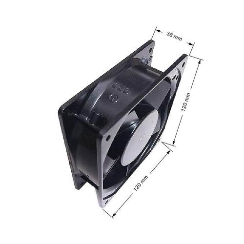 全金属交流风扇JA12038 220V散热风扇120x120x38mm双滚珠轴承风扇 - 图3