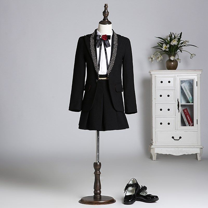 儿童西装套装帅气英伦男女童西服花童模特走秀小主持钢琴演出服春,淘宝优惠券,粉丝福利购,淘宝优惠卷