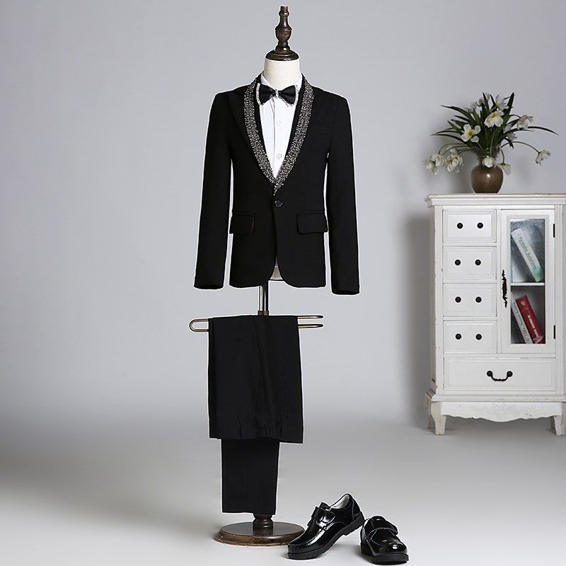 儿童西装套装帅气英伦男女童西服花童模特走秀小主持钢琴演出服春,淘宝优惠券,粉丝福利购,淘宝优惠卷