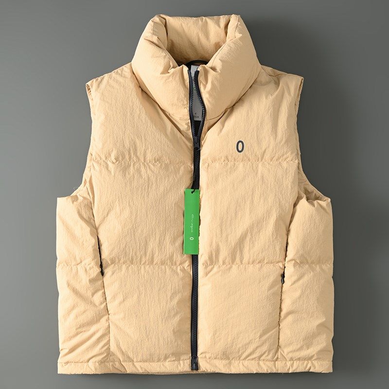 外贸尾单男女情侣款90绒户外机能防风保暖立领加厚面包羽绒服马甲,淘宝优惠券,粉丝福利购,淘宝优惠卷