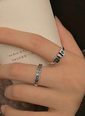 过年戒指红中发财戒指稀奇古怪食指戒指网红爆款聚财戒指女钱多多