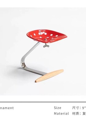 简约现代迷你微型家具椅子模型y艺术收藏展示装饰架酒店样板间摆