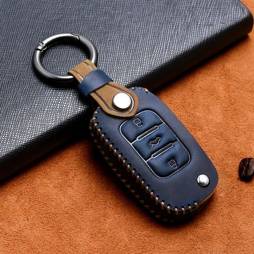 五菱宏光plus钥匙套专用宏光S/S3/S1征途mini凯捷X汽车包扣壳真皮 - 图2